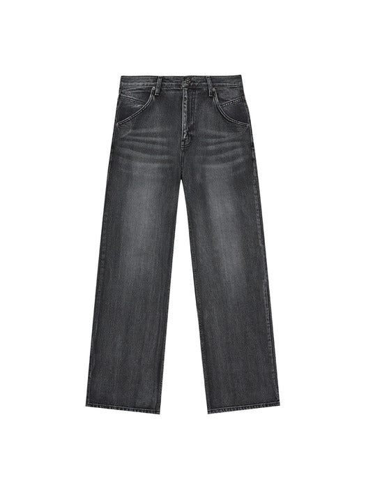 Instantfunk Men's Wide Denim Pants