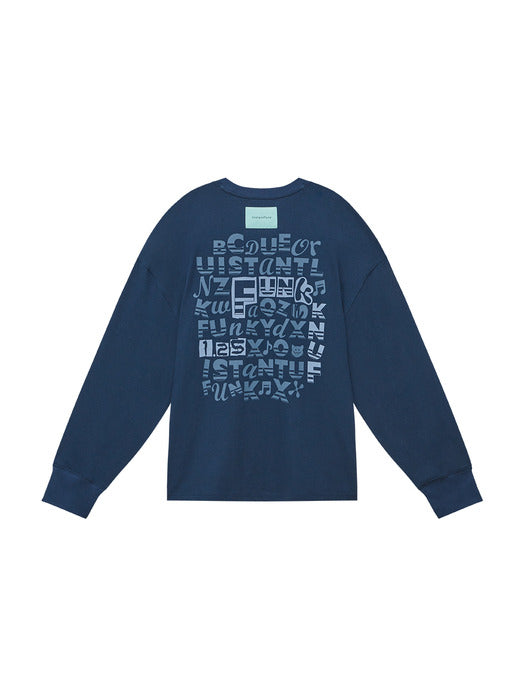 Instantfunk Unisex T-shirt with Back Logo Detail
