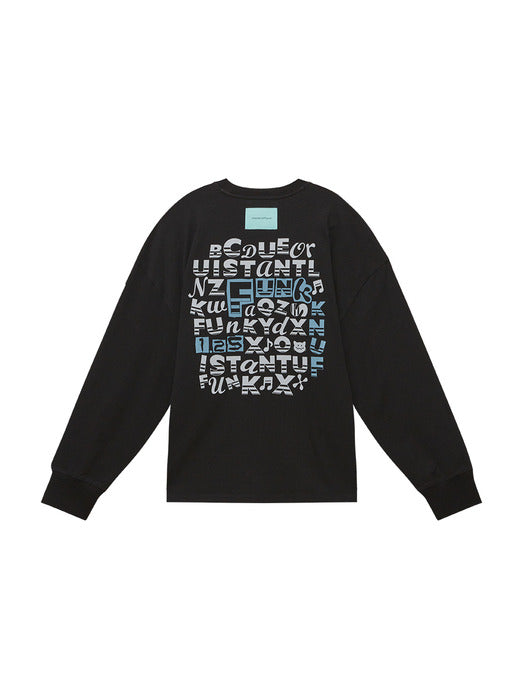 Instantfunk Unisex T-shirt with Back Logo Detail