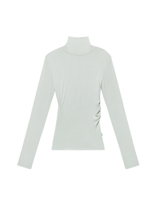 Instantfunk Shirring Turtleneck