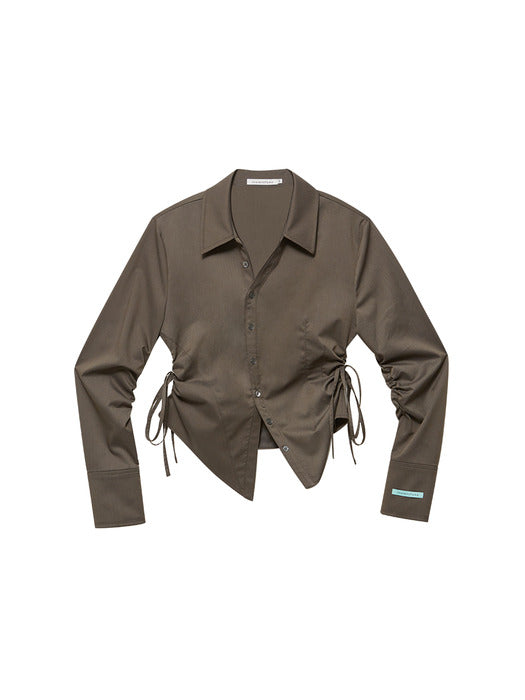 Instantfunk Shirring Dart Shirt