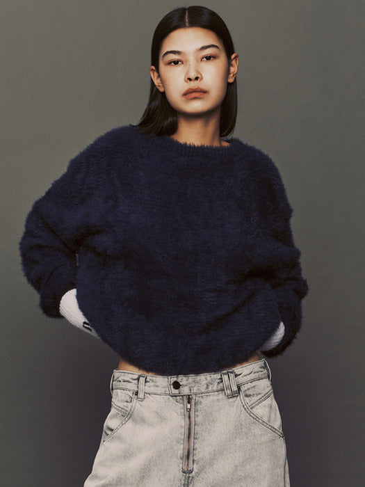 Instantfunk Hairy Volume Knitwear
