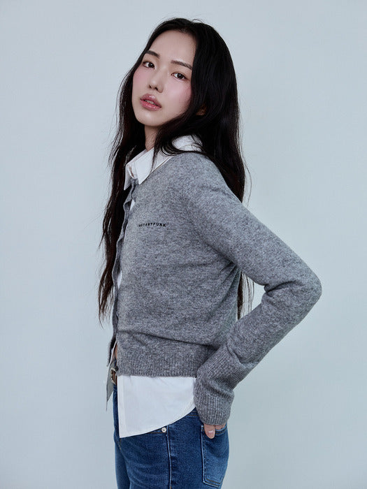 Instantfunk Classic Embroidered Cardigan