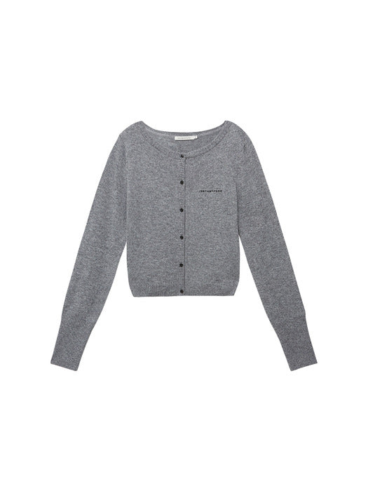 Instantfunk Classic Embroidered Cardigan