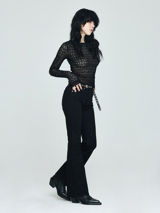 Instantfunk Soft Bootcut Denim Pants