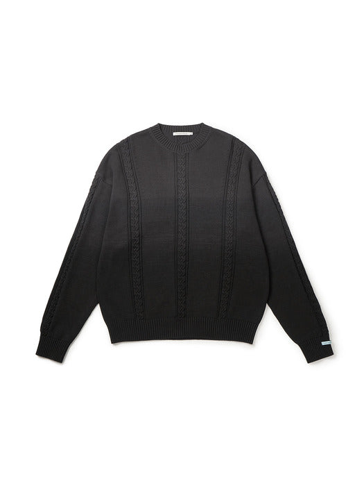 Instantfunk Men's Cable Gradation Knitwear