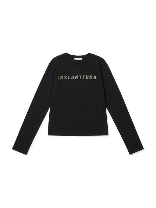 Instantfunk Pearl Logo Basic T-shirt