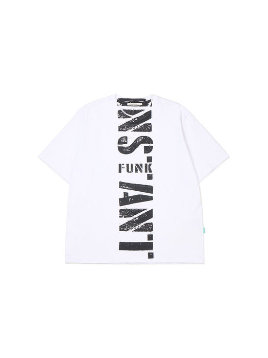 Instantfunk Men's Vintage Logo T-shirt - White