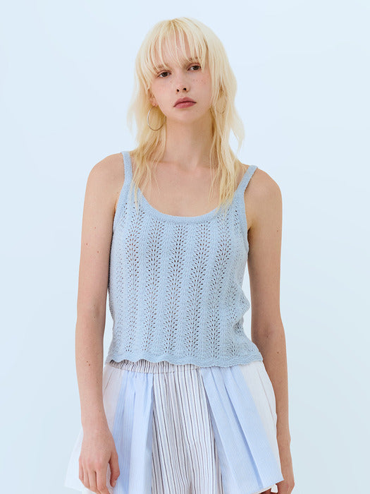Instantfunk Spring Ribbon Sleeveless - Sky Blue