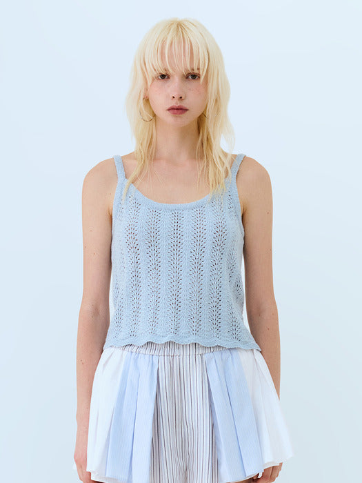 Instantfunk Spring Ribbon Sleeveless - Sky Blue