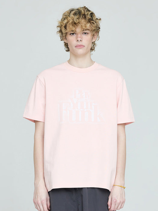 Instantfunk Men's Vintage Graphic T-shirt - Pink