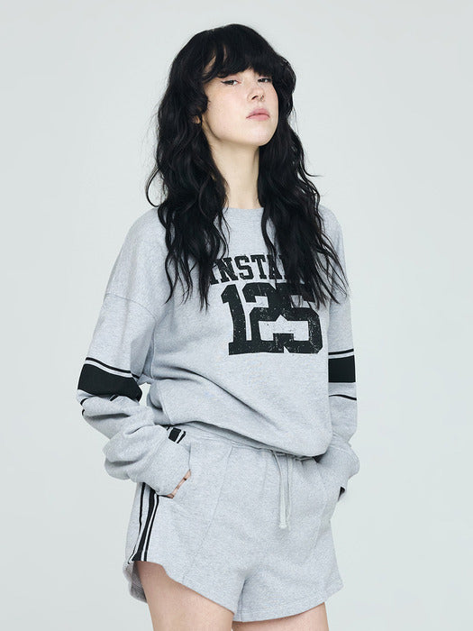 Instantfunk Graphic Sweatshirt - Gray