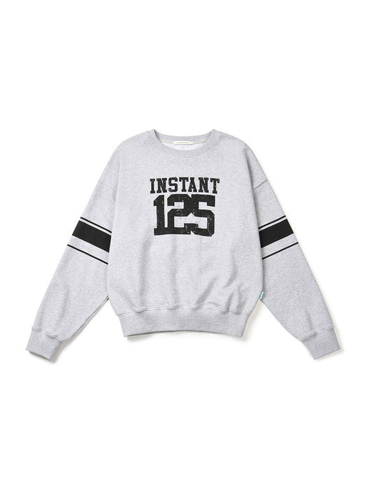 Instantfunk Graphic Sweatshirt - Gray