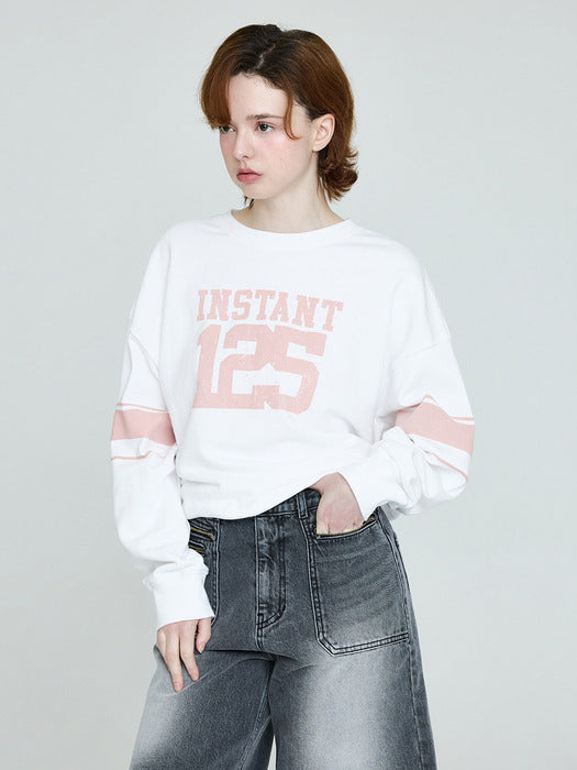 Instantfunk Graphic Sweatshirt - White