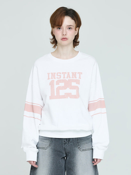 Instantfunk Graphic Sweatshirt - White