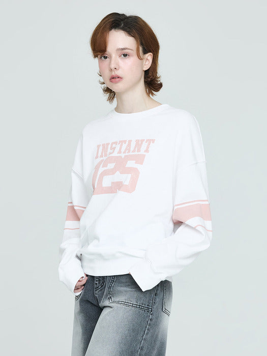 Instantfunk Graphic Sweatshirt - White