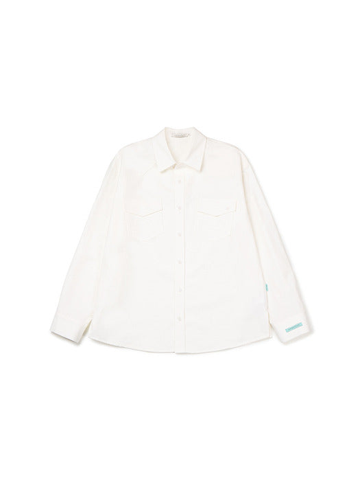 Instantfunk Pocket Shirt - Ivory