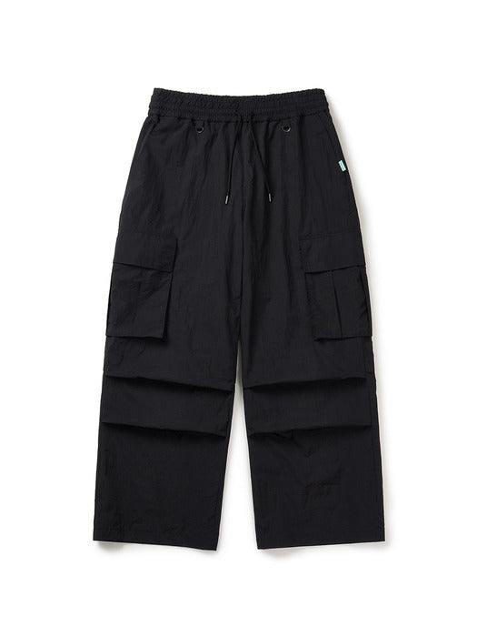 Instantfunk Men's Nylon Pocket Pants - Black