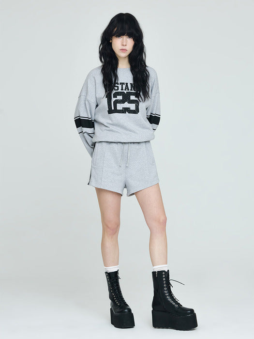 Instantfunk Sweat Shorts - Gray