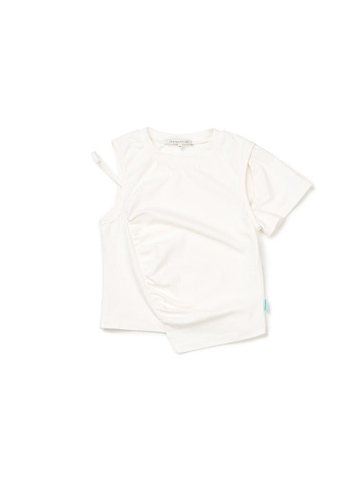 Instantfunk Won Sleeveless T-shirt - White