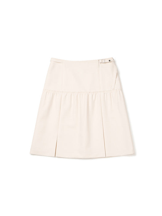 Instantfunk Classic Midi Skirt - Ivory