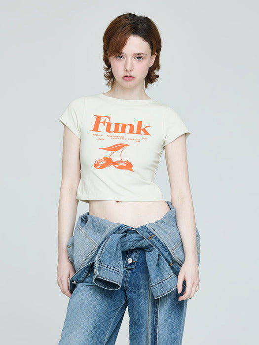 Instantfunk Soft Print T-shirt - Green