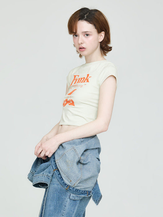 Instantfunk Soft Print T-shirt - Green