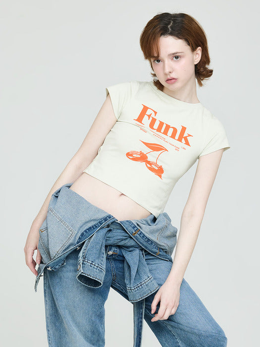 Instantfunk Soft Print T-shirt - Green
