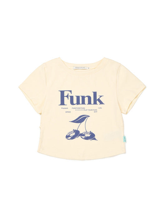 Instantfunk Soft Print T-shirt - Yellow