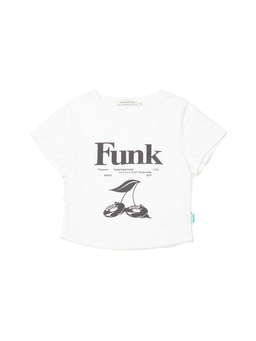 Instantfunk Soft Print T-shirt - Ivory