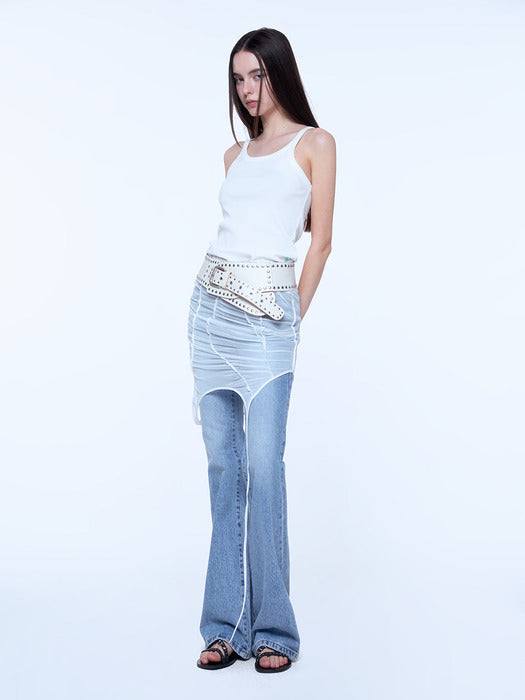 [Instantfunk] Two-Way Sleeveless Top - White