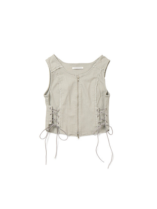 Instantfunk Summer Vest - Beige