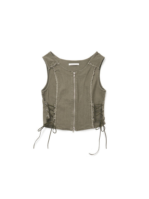 Instantfunk Summer Vest - Khaki