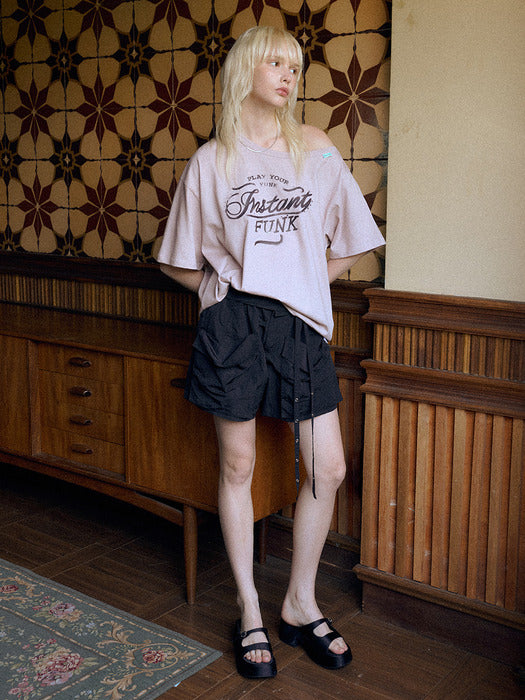 Instantfunk Pocket Nylon Shorts - Black