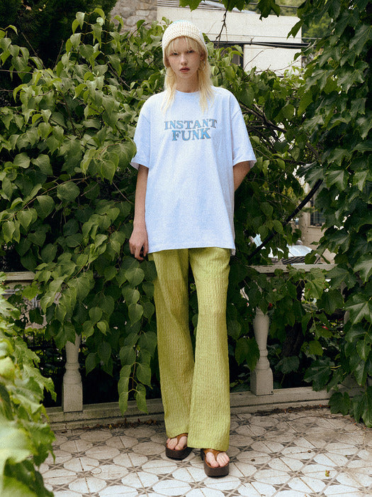Instantfunk Easy Bootcut Pants - Green