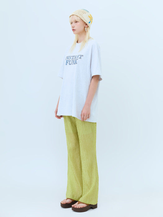 Instantfunk Easy Bootcut Pants - Green