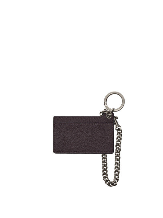 Vunque Perfec Motor Chain Card Holder Charm Plum Wine