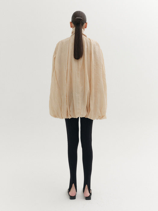 Eenk Oversized Volume Jumper - Beige