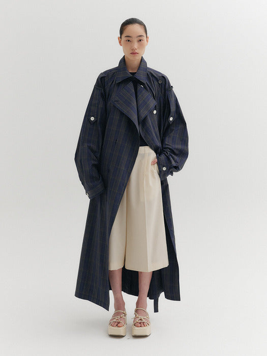 Eenk Classic Trench Coat - Multi