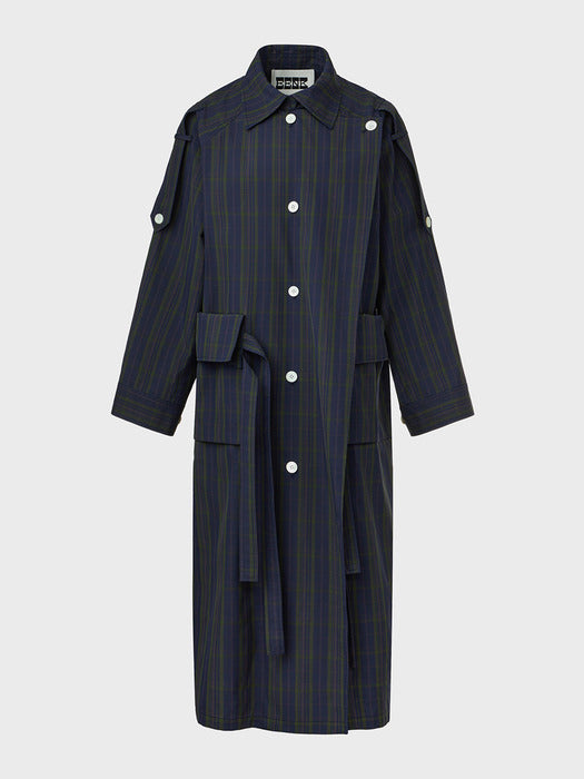 Eenk Classic Trench Coat - Multi