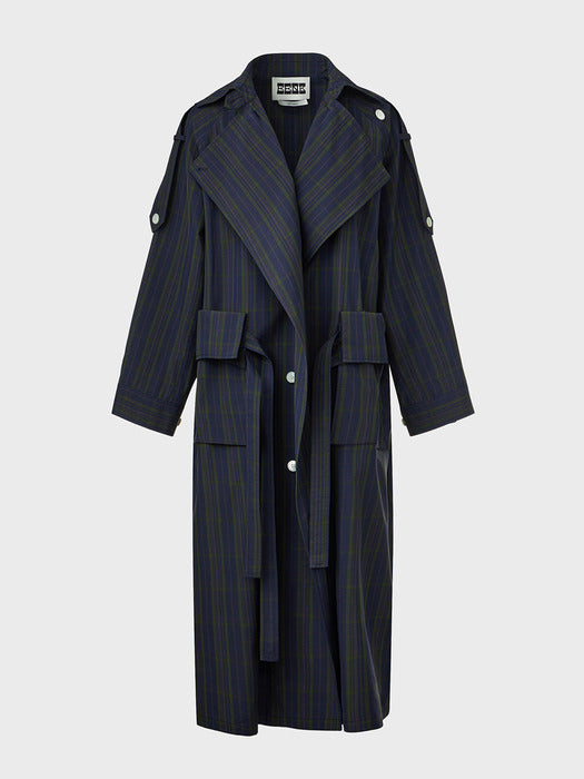 Eenk Classic Trench Coat - Multi