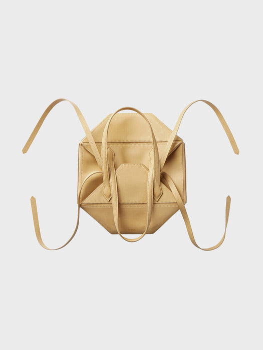 Eenk Post Middle Bag - Beige