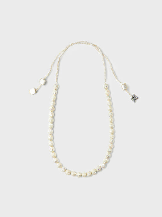 Eenk Classic Pearl Necklace - Ivory