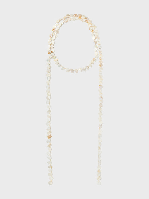 Eenk Shell Tassel Necklace - Ivory