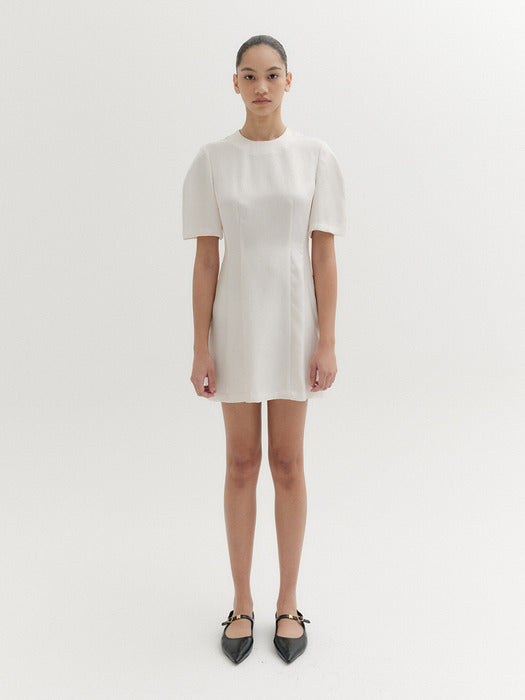 Eenk Hourglass Dress - Ivory
