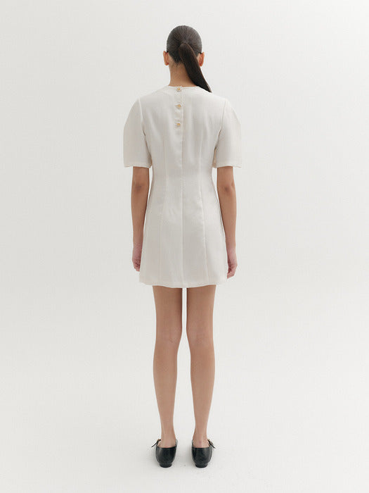 Eenk Hourglass Dress - Ivory