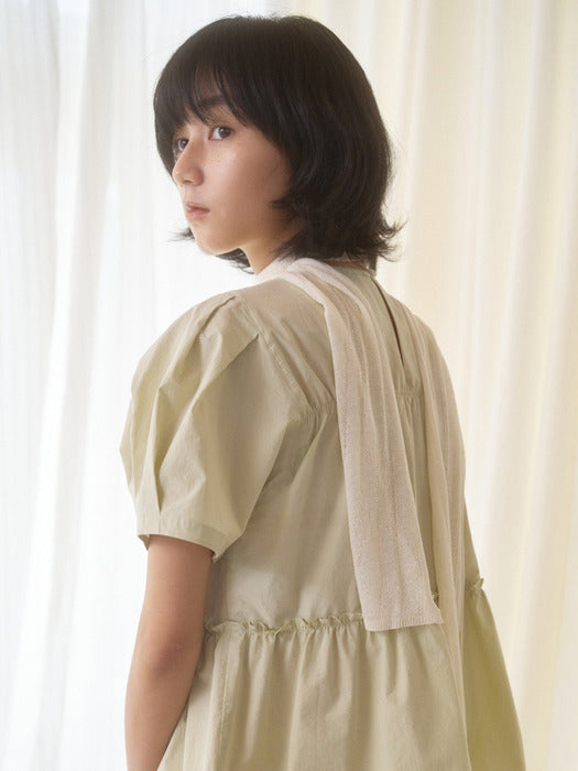 Mango Maniplease Baia Linen Scarf Cream
