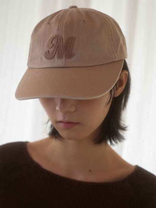Mango Maniplease M Washed Cap Beige