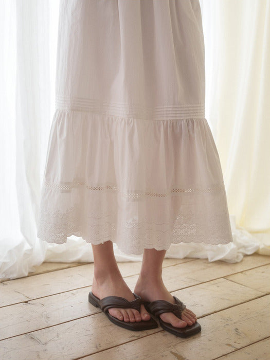 [Mango Maniplease] Leu Flip FLOPS_DEEP Brown