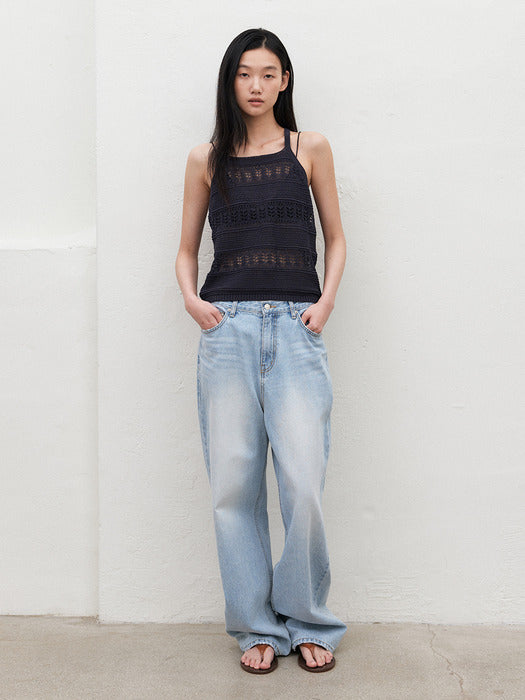 Mango Maniplease Our Washed Jeans Blue